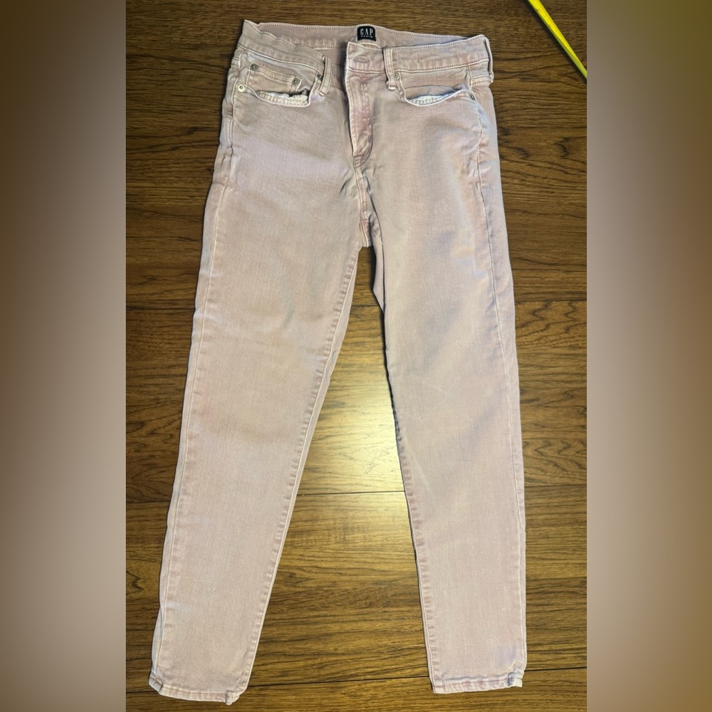 GAP Women's Light Pink Skinny Jeans